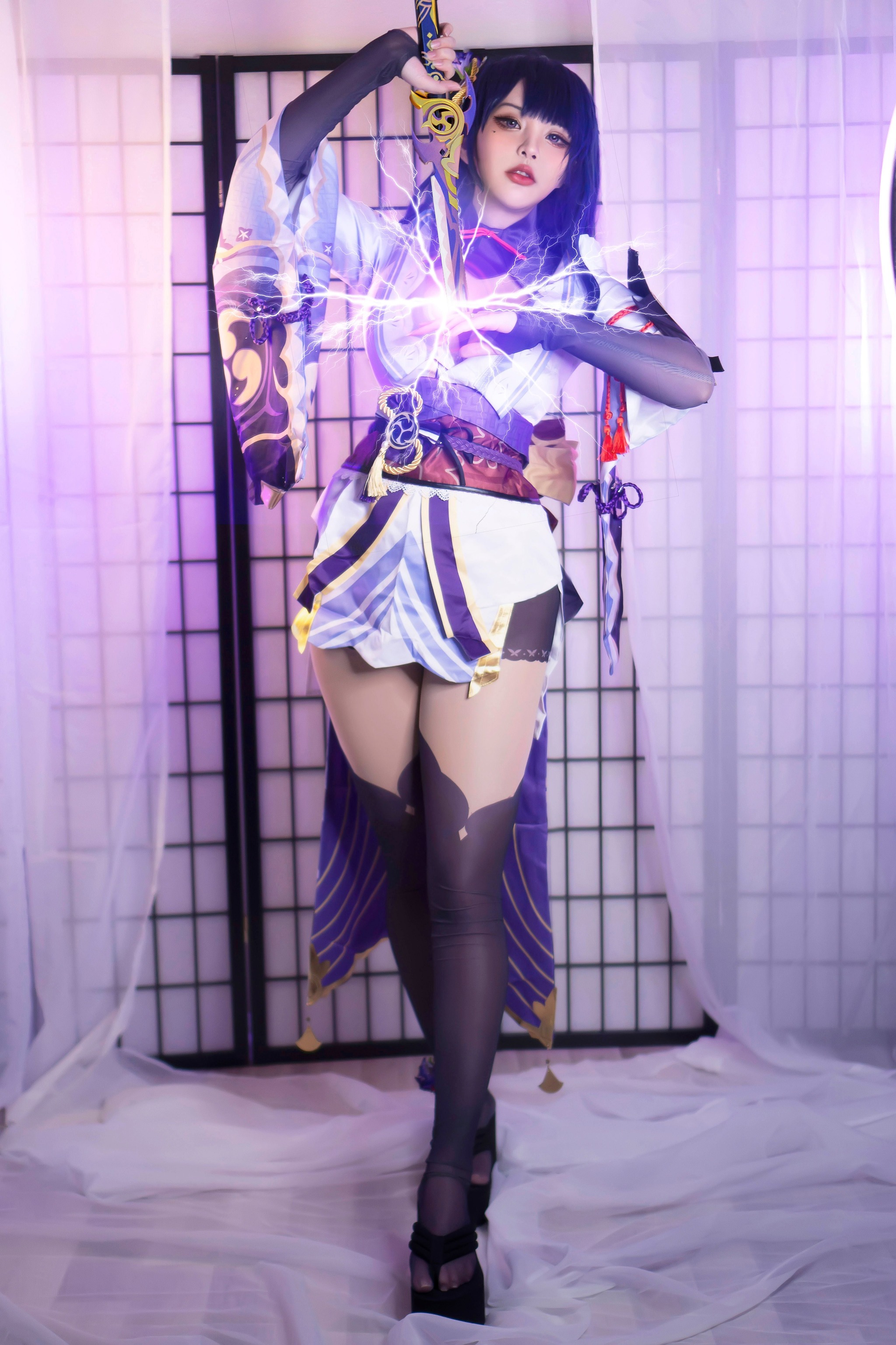 Hana Bunny - NO.099 Raiden Shogun[18P]-XikXak
